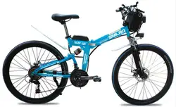 SMLRO MX300 Mountain Bicycle 48V 1000W Folding Electric Bike 20AH Battery 26 Inch City Electric Bicycle Foldable Ebike