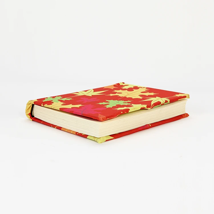 Hot Sale Soft Cover Book Printing Fabric Book Cover Custom Book Cover Stretchable
