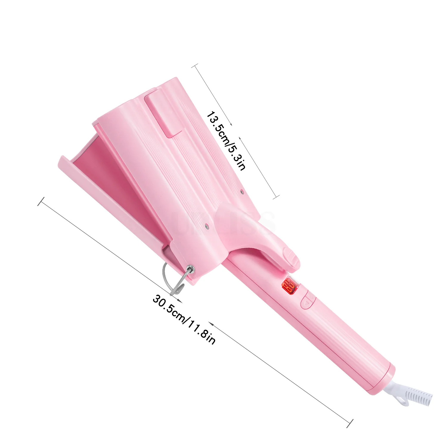 
Hot Sale Curling Hair Iron Automatic 3 Barrel Curling Iron Wand Water 