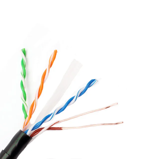 Kico UTP открытый Cat6 24AWG голый медный сетевой кабель