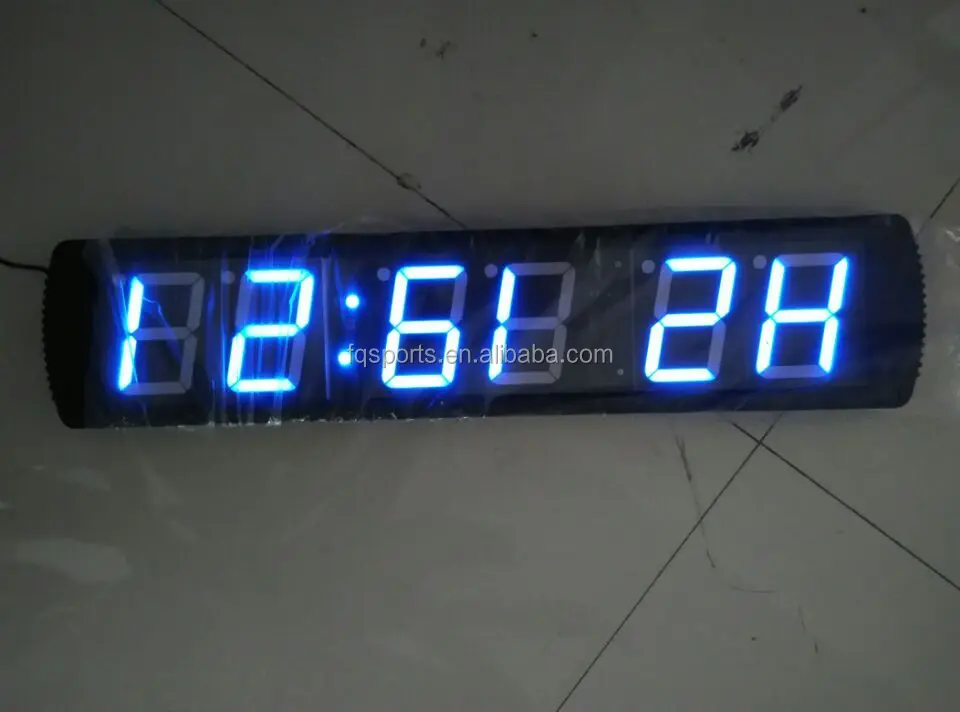 Wholesale Gym Fitness Accessories Waterproof Led Gym Workout Clock Timer