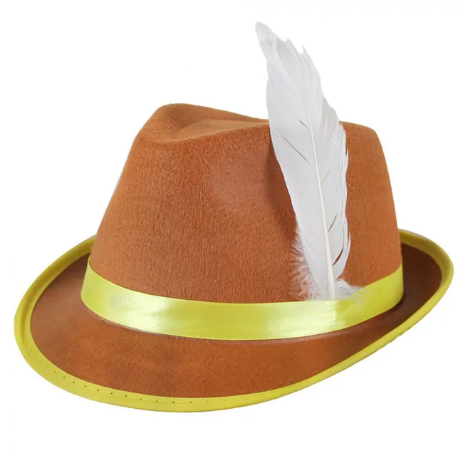 2025 коричневый топ с белым пером