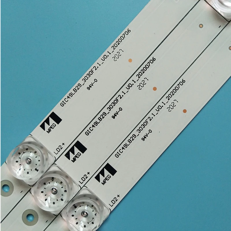 TCL49 inch LCD TV backlight strip 4C-LB4904-HR07J 49HR330M04A2 V3 GIC49LB29-3030F2.1-V0.1
