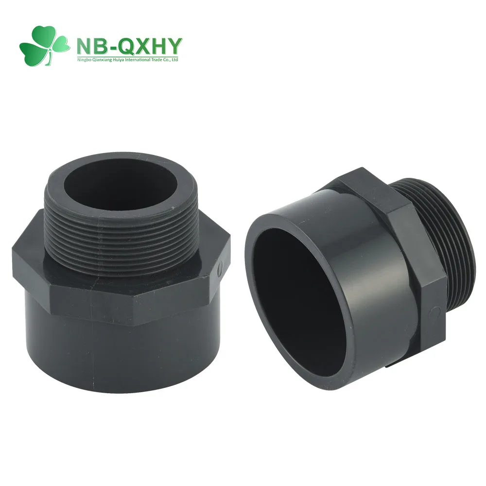 Chinese Popular customization PN16 PVC Tubo Male Adapter Plastic Pipe Fittings for Pipe Joint