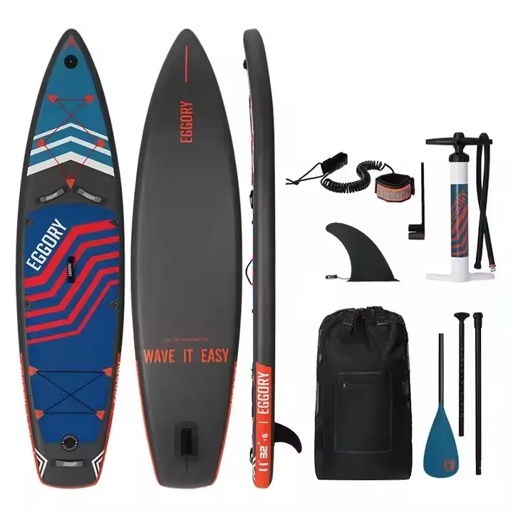 2024 hot sales  OEM  inflatable kayak sup board paddle board  with backpack pump paddle