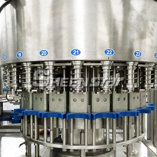 Automatic Sparking Wine Red Wine Filling Equipment Bottling Machine Energy Drink Production Line