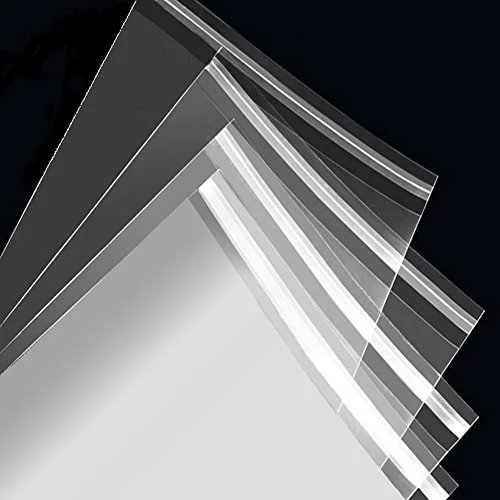Transparent Resealable Self Sealing Plastic Poly Cpp Bopp Opp Self Adhesive Clear Plastic Opp Poly Packaging Opp Bag For Package