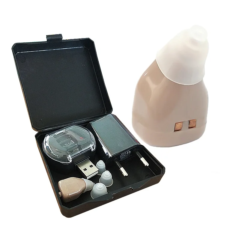 
Clear Sound Rechargeable Micro BTE Ear Hearing Aids 