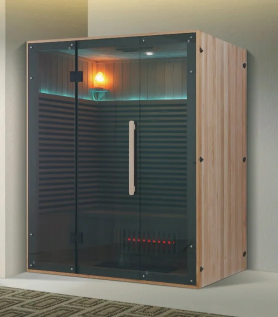 High Fashion Sauna Cabinet Traditional indoor Infrared Sauna And Steam Room  Massage Room