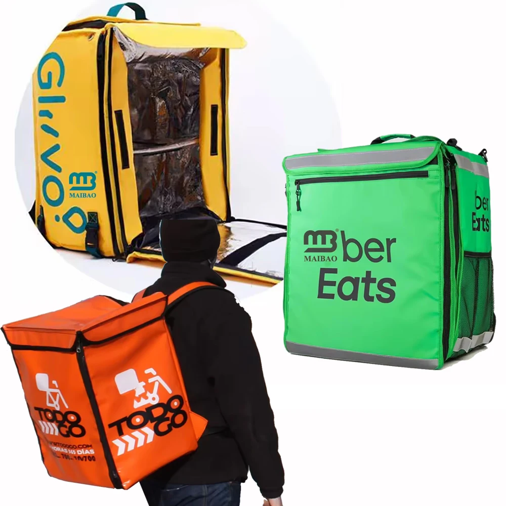 Beach Picnic Cooler Reusable Thermal Insulated Tote for Cold Drink Wine Grocery Hot Food Delivery Non Woven Nylon Bag