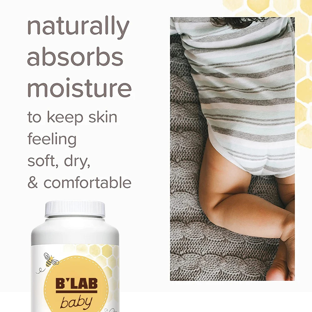 OEM ODM  baby dusting powder naturally absorbs moisture keep skin feeling soft