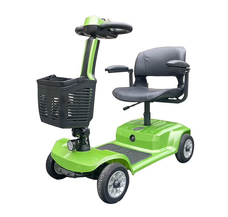 2022 Four wheel for elderly  and disability mobility scooter folding Electric Scooters