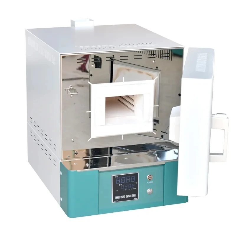 IKEME Laboratory Ceramic Kiln 1200 Degree High Temperature Electric Ceramic Fiber Muffle Furnace