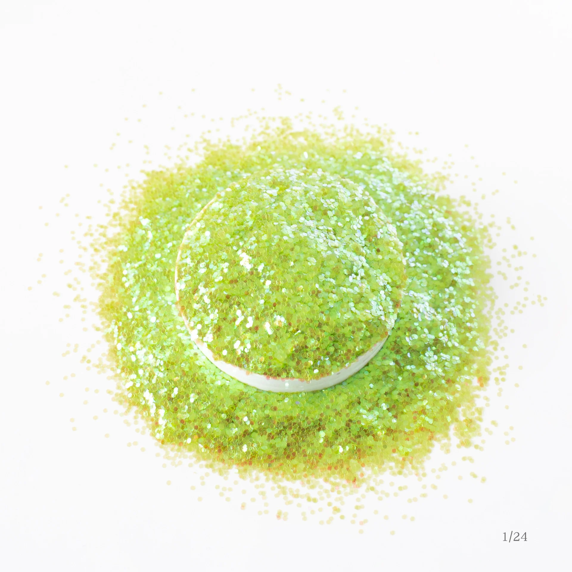 GUANHONG GLITTER  Factory Price Sale Rainbow Bulk Fine Hexagonal PET Glitter Nail Polish Glitter Powder