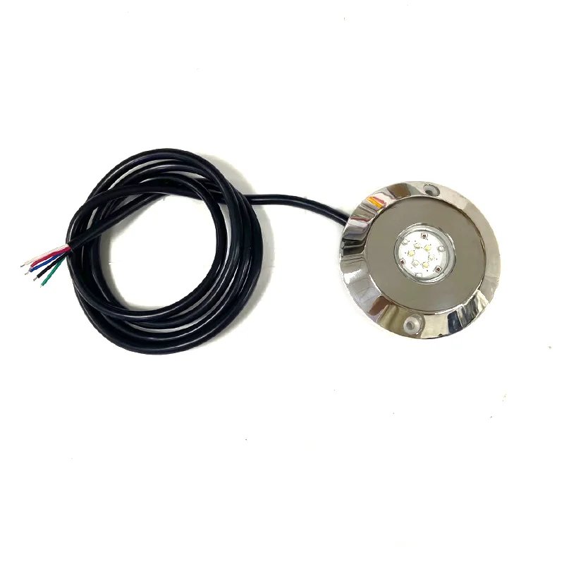 RGBW 12V 60W Submersible LED Underwater Boat Lights for Boat Pool Dock