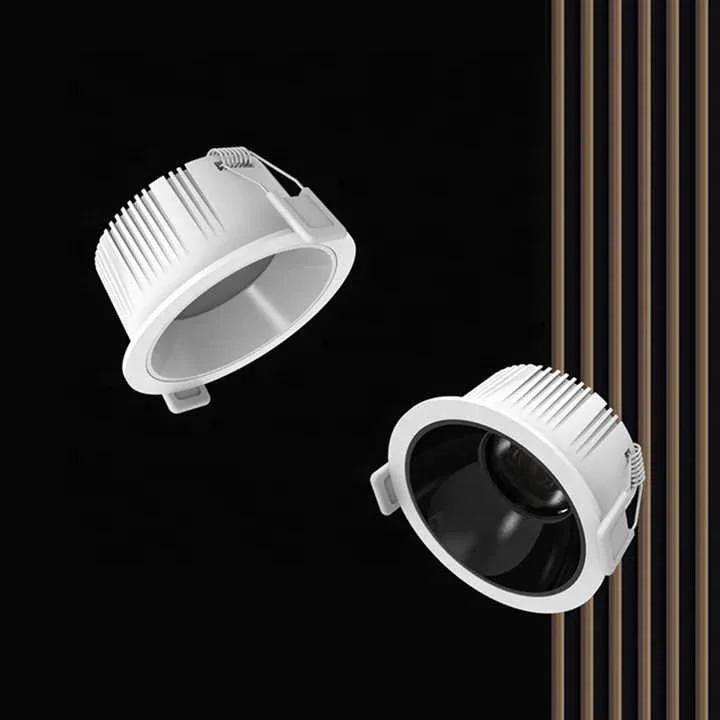 Newly designed Aluminum LED Dual Purpose downlights COB Spotlights 2.5-inch COB spotlights Adjustable LED embedded downlights