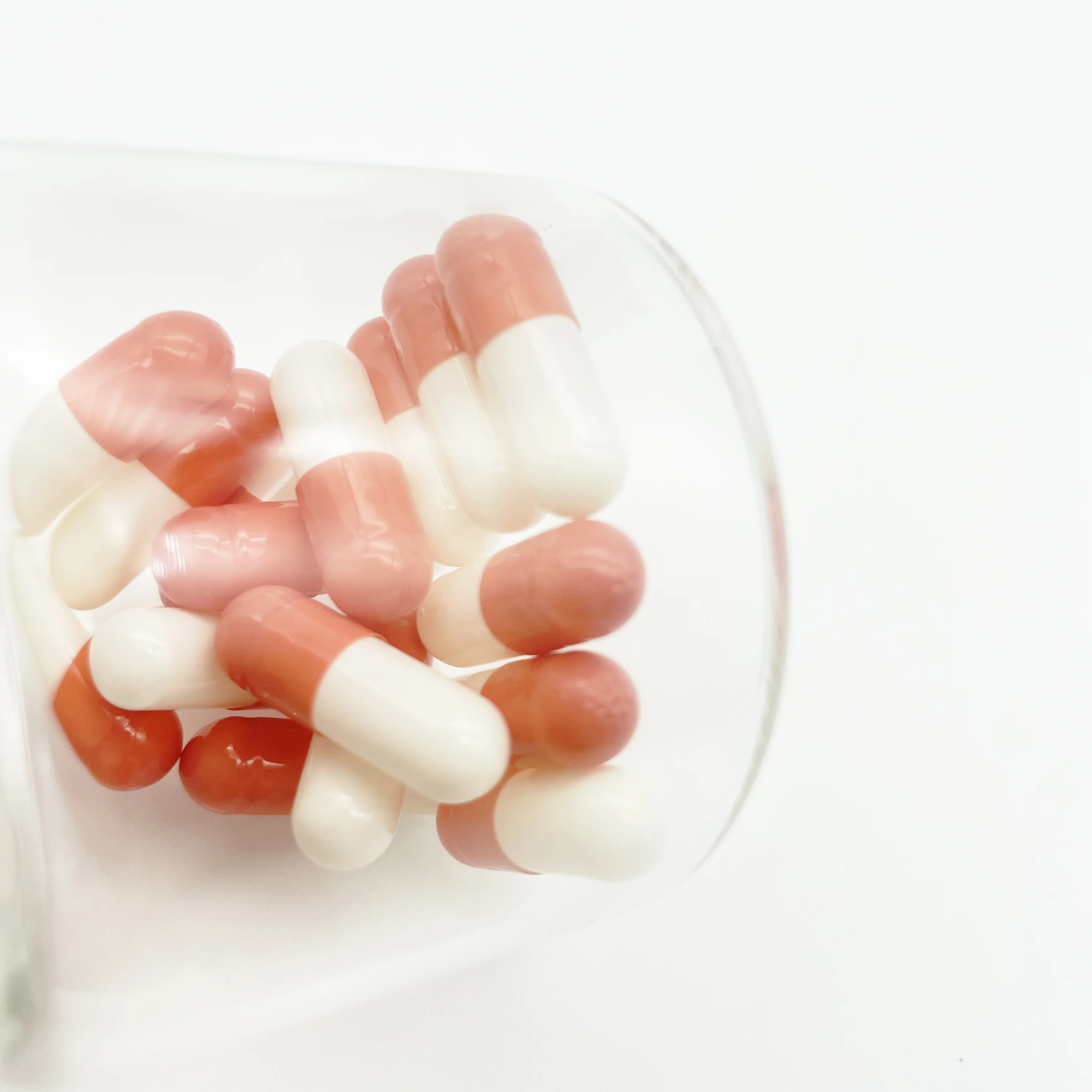 KXT Customized Separated Empty Bovine Gelatin Capsule Size 00# Gelatin halal Capsule
