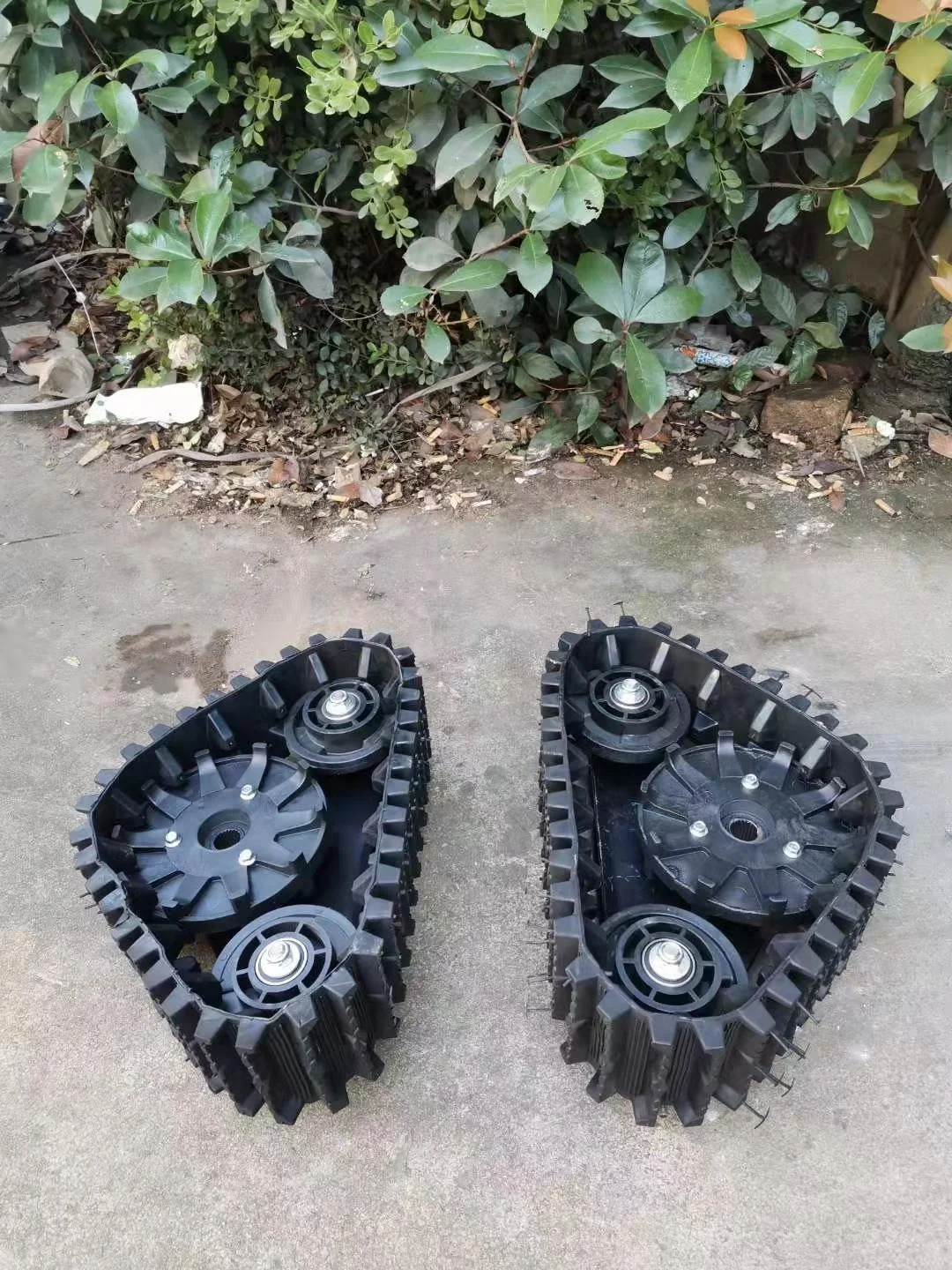 Оптовая продажа, модифицированный четырехколесный внедорожник для снегохода, треугольный трек для сноуборда