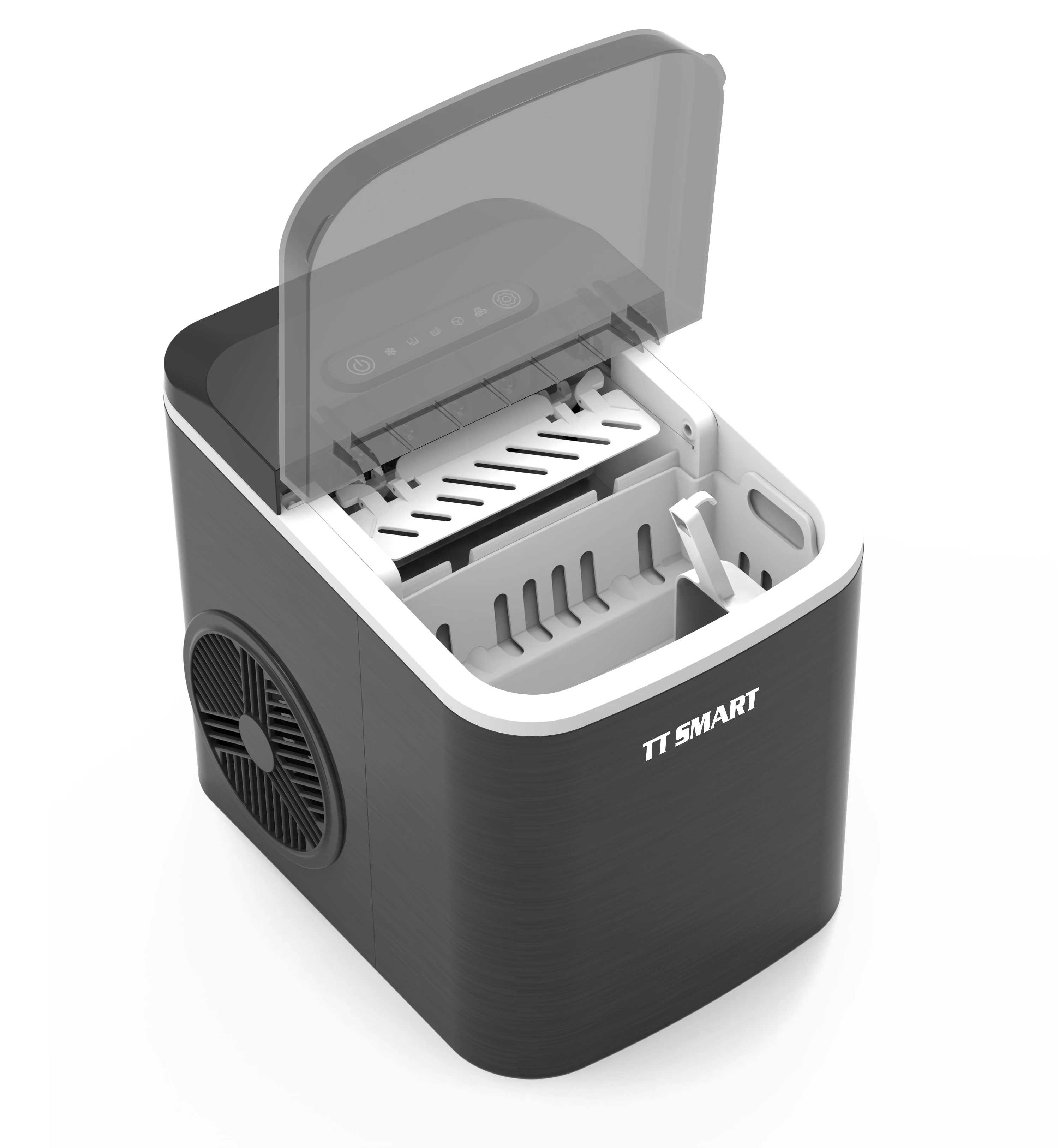 OEM 110V 220V 1.3L  Household Countertop Mini Portable Round Ice Cube Maker For Home