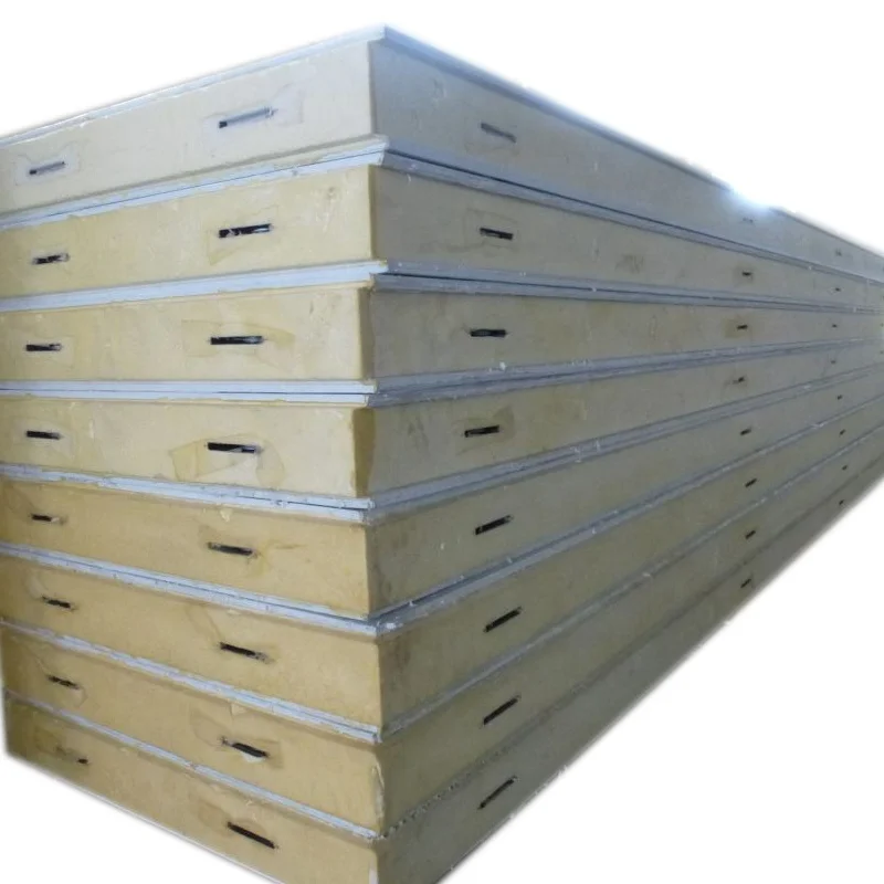 PU Polyurethane FoamHot sell cold storage board Storage Warehouse Insulation Sandwich Panels