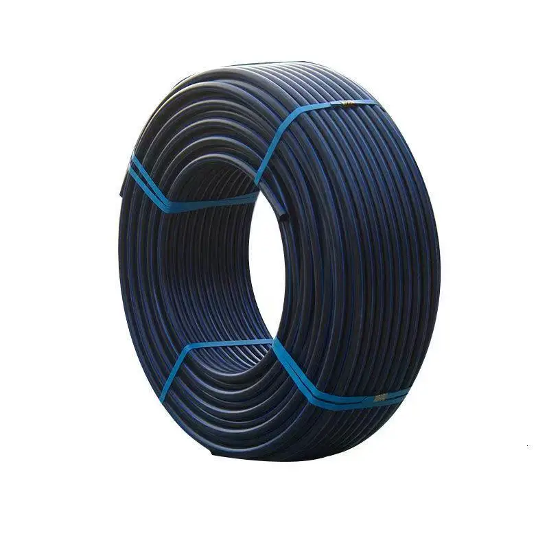 Durable PE100 HDPE drinking water transmission pipe 6mm SDR11 round head drain pipe  dn20  dn32 dn50  shengc