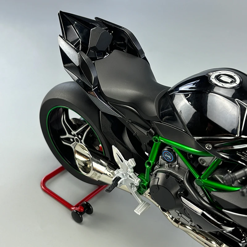 Advance sale 1:6 high quality Kawasaki H2 motorcycle alloy model smoke High speed Exquisite collection display gift collection