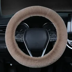 High Quality Universal Car Steering Wheel Winter fur Cover Set Car Accessories Steering Wheel Covers