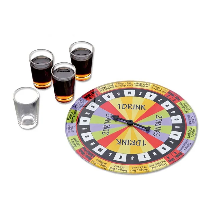 Shout Out Bar Shot Glasses Board Drinking Game