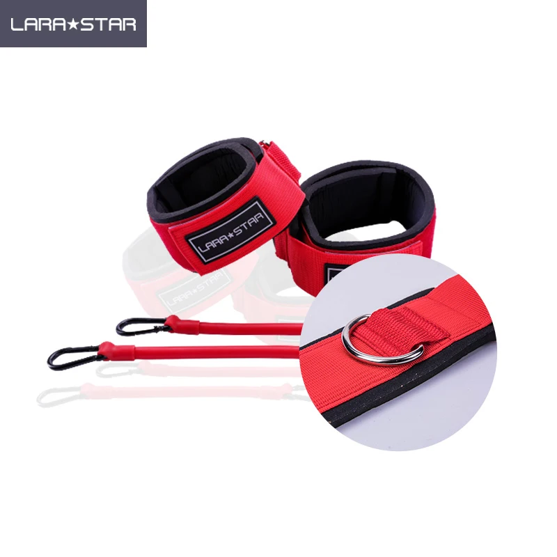LS1156 Extreme Training Leg Resistance Bands for Thigh and Leg Exercise Latex Tube Set for Both Woman and Man Work Out