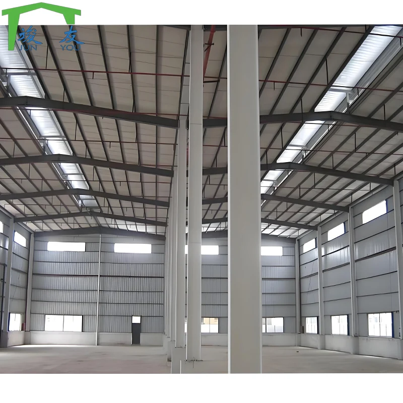 Industrial shed design prefabricated warehouse building large span steel structure workshop storage shed steel frame warehouse