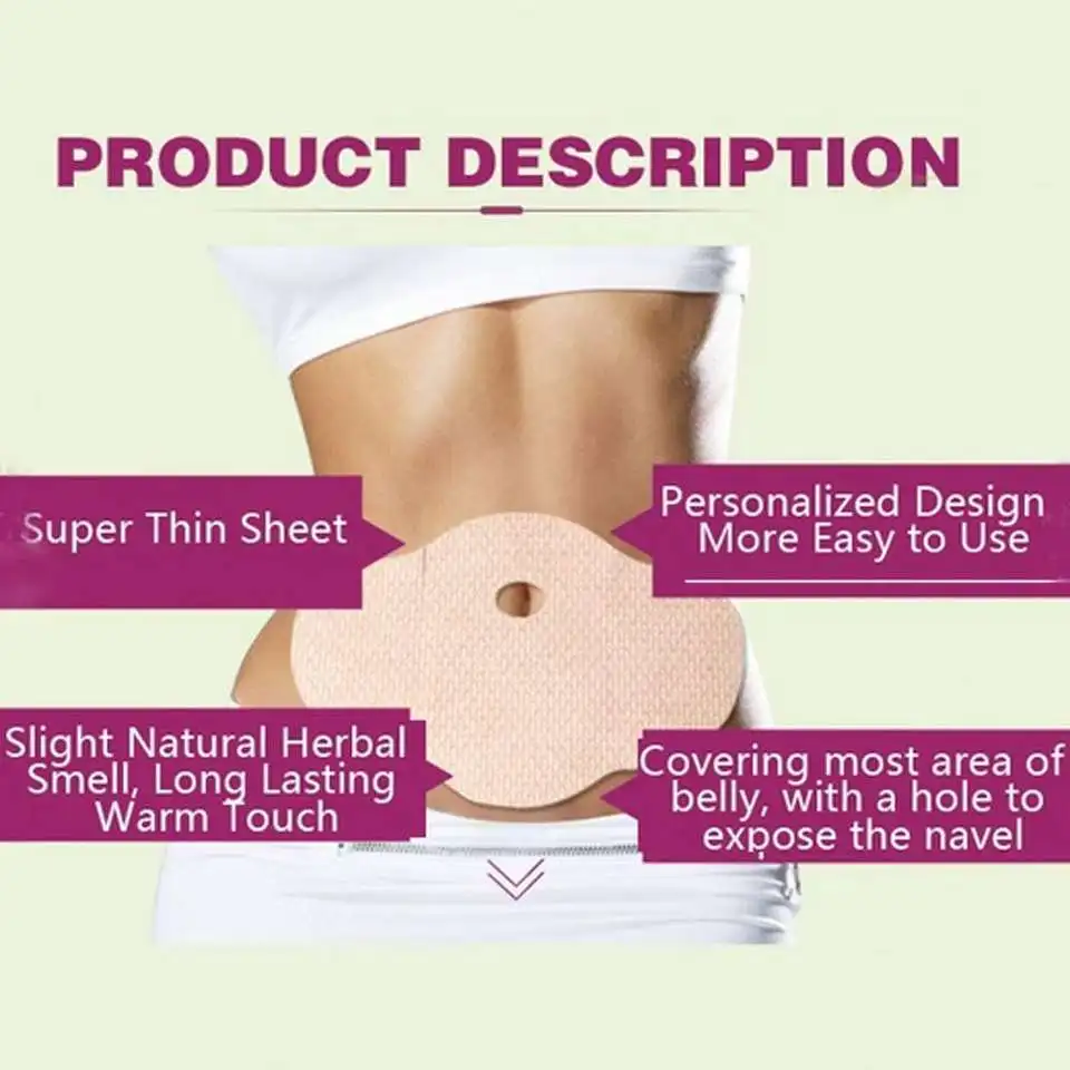 Factory Price Belly Wonder Patch Slimming Patch Fat Burning Big Belly Slim Patches