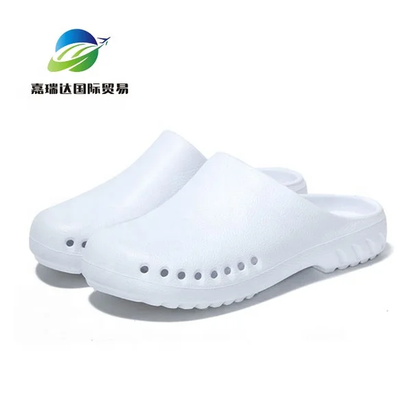 Slip Resistant Waterproof EVA Hospital Doctors Nurse Unisex Work Safety Shoes Kitchen Chef Shoes