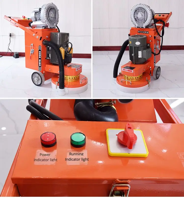 Floor Grinding and and Polishing Machine Concrete Grinder for Sale High Speed Polishing Machine Provided