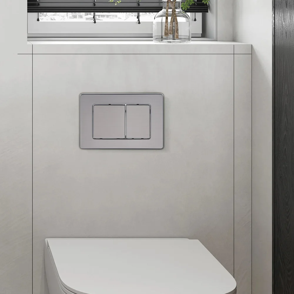 Back To Wall Concealed Cistern Wall Hung Toilet Tank Hidden Cistern With Stainless Steel Frame