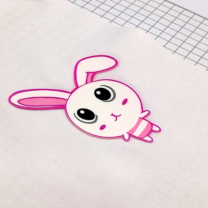 3D silicone heat transfer printing sticker printing Logo for clothing