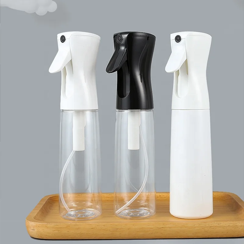 
200ml 300ml 500ml Continuous Plastic Trigger Fine Mist Spray Bottle with customized 