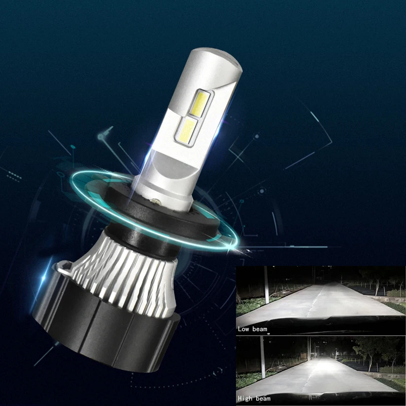 
Super Bright Car Focos Led Lampadas Faros Auto Lighting System 20000Lm 105W LED H7 H4 H11 Headlamps Luces Led Carro Headlight 