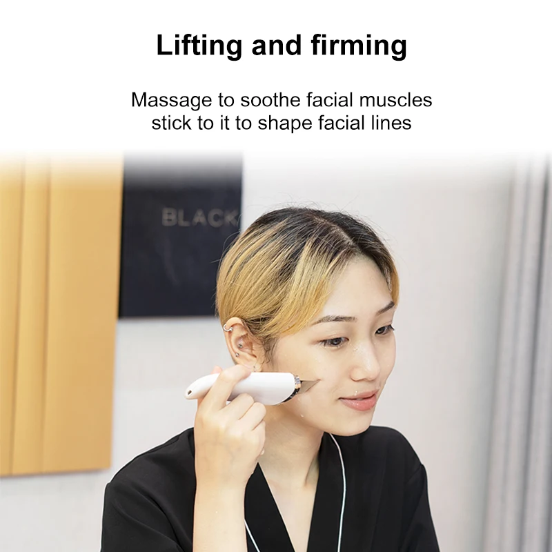 Sonic Facial Dead Skin Scrubber Blackhead Remover Face Ultrasonic Skin Scrubber