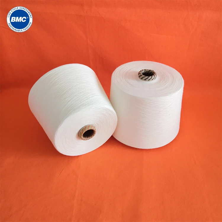 100% Biodegradable Multiple Styles Viscose Blended PLA Corn Spun Yarn