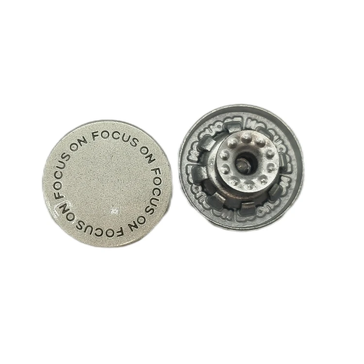 New Product Hot Selling High Quality Handmade Logo Stamps To Make Jeans Sewing Metal Shank Buttons Even Buttons