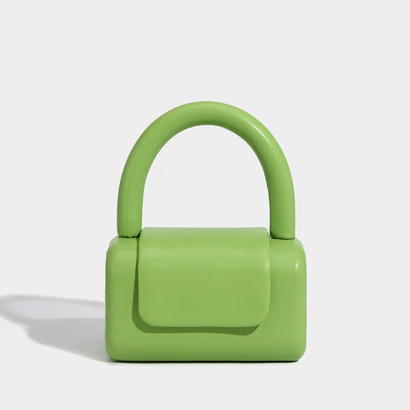 2022 New Spring Pu Leather Pillow Jelly purse Women Crossbody Messenger Bags Painting Hand Bags For Ladies