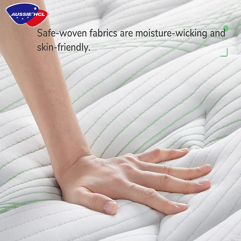 Colchones Factory Good Quality Knitted Fabric Best Sleeping Super Comfort Foam Spring Mattress Gel Memory Foam Latex Mattresses