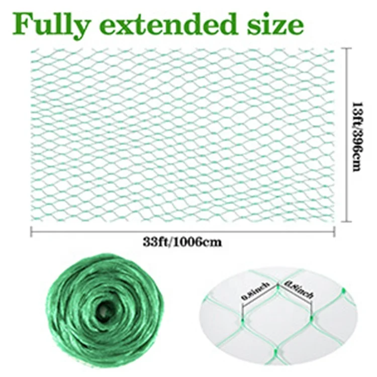 Plastic Trellis Bird Netting for Garden Protect Vegetable Plants Fruit Trees Bird Net Mesh Fence Deer Squirrels  Animals