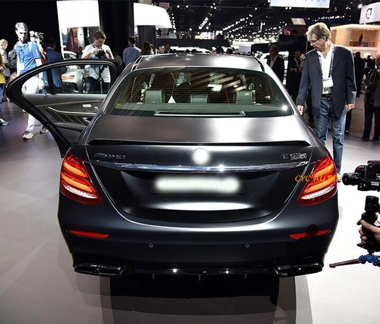 Автомобильные запасные части E class W213 спойлер для Mercedes Benz E63 задний 2016 2018 2019
