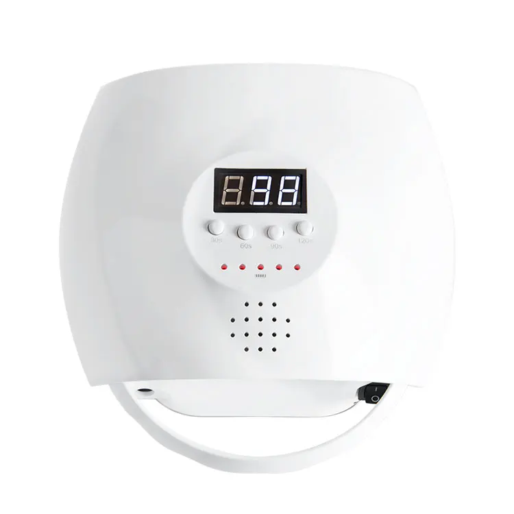 sun lamp wuyenail 24w Usb Wireless Battery Operated Rechargeable Lcd Screen Smart Cordless Led Nail Lamp