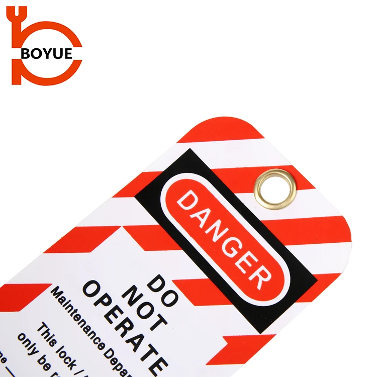 Do not operate danger warning tagout loto safety lockout tag