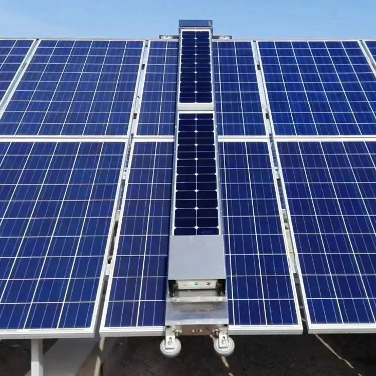 Solar Panel Washing PV Module Clean Machine Automatic Solar Panel Cleaning Robot for Solar Energy System