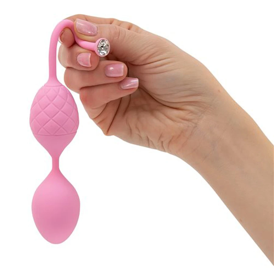 Luxury Kegel Balls for Women Dazzles with Swarovski Crystal Perfectly Weighted to Strengthen Pelvic Muscles