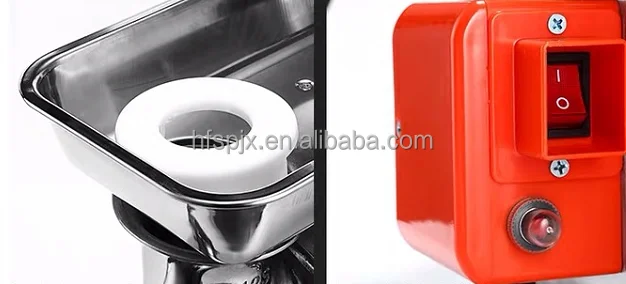 HF22 12 32 Heavy Duty Automatic Meat Grinder Machine  Whole Fish Grinding Machine  Meat Cutter Machine for Mincing  Pork Chicken
