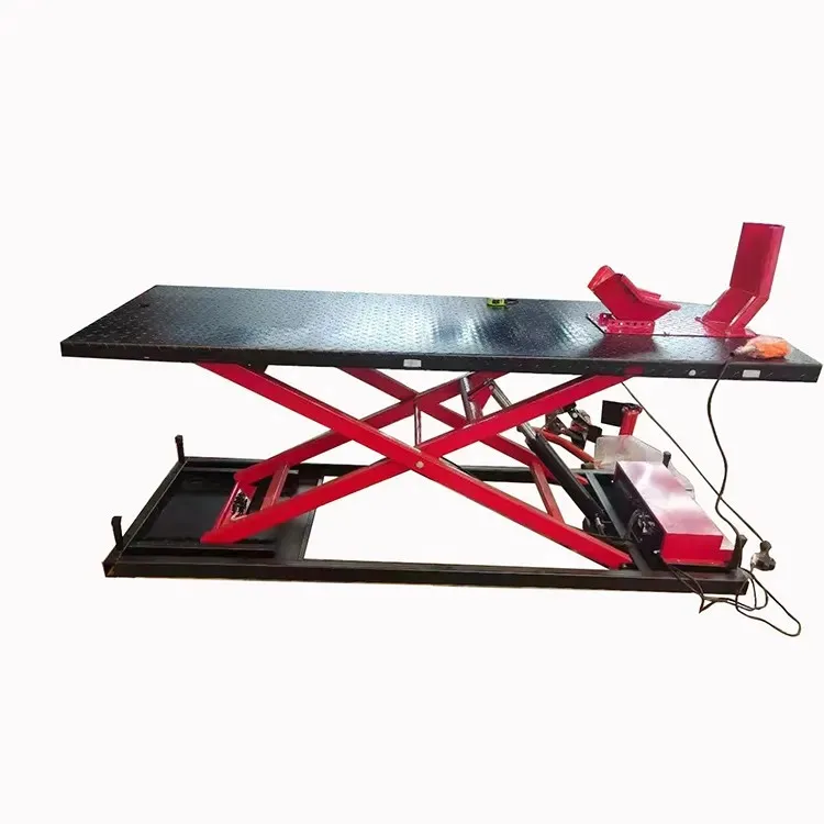 Factory customized CE Certificate hydraulic Scissor motorcycle Lift
